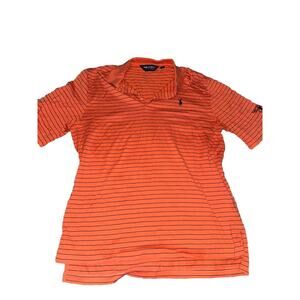 Polo Ralph Lauren Golf Medium Men’s Orange Striped Polo W24